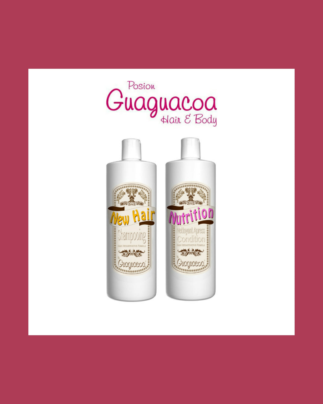 DÚO Shampoo Crecimiento & Acondicionador Nutritivo