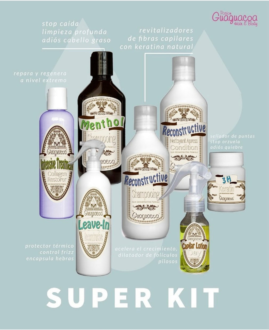 KIT Detox con RECONSTRUCCIÓN